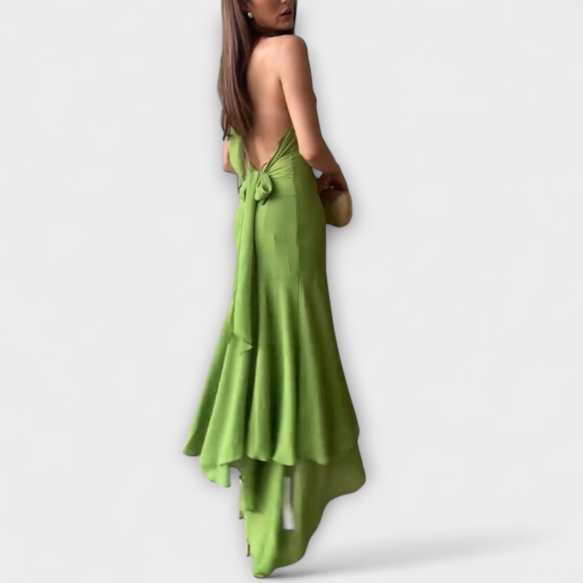Elodie - Chic Asymmetrisk Maxikjole