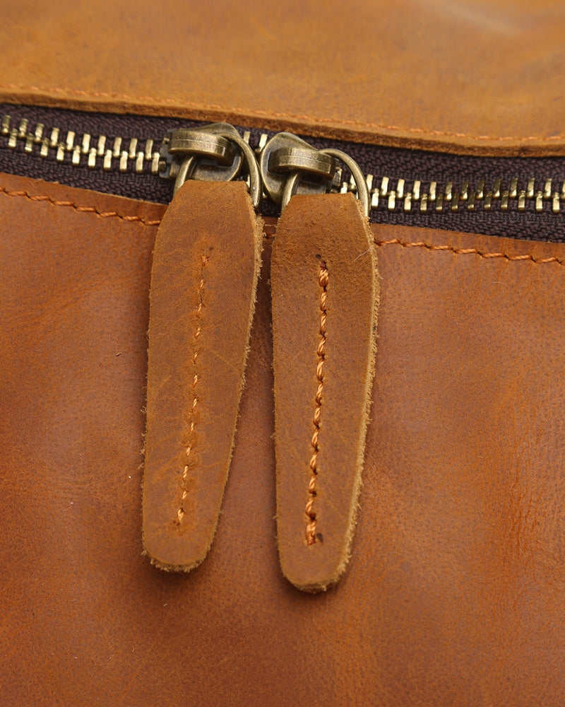 Montague Lær Duffle