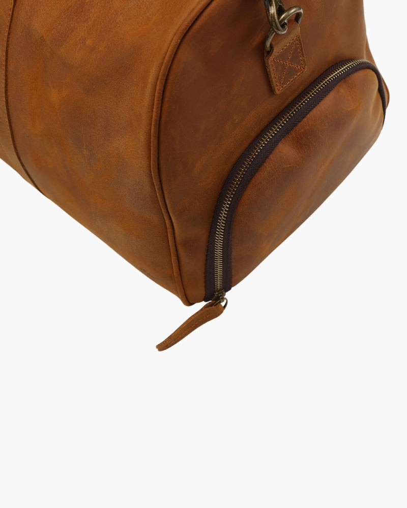 Montague Lær Duffle