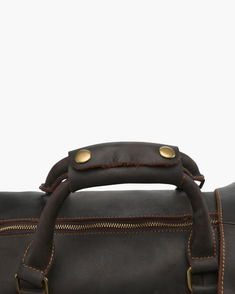 Montague Lær Duffle