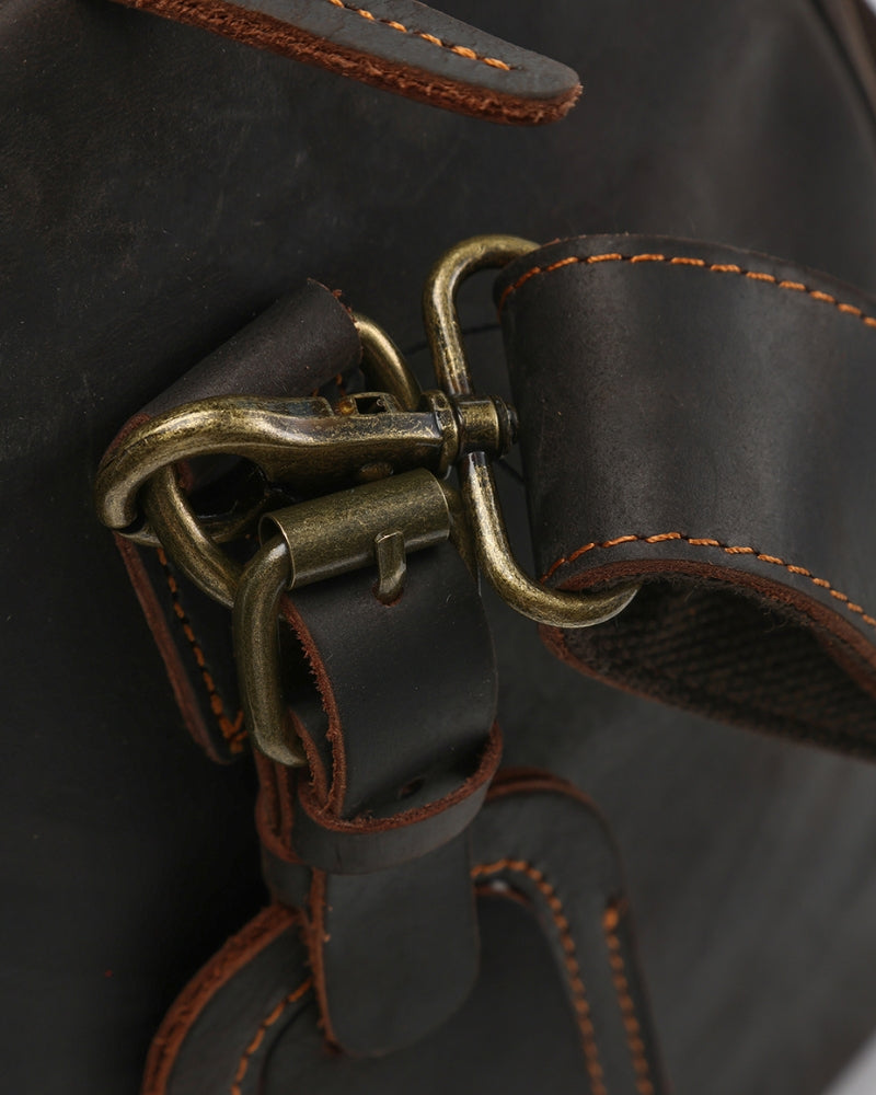 Montague Lær Duffle