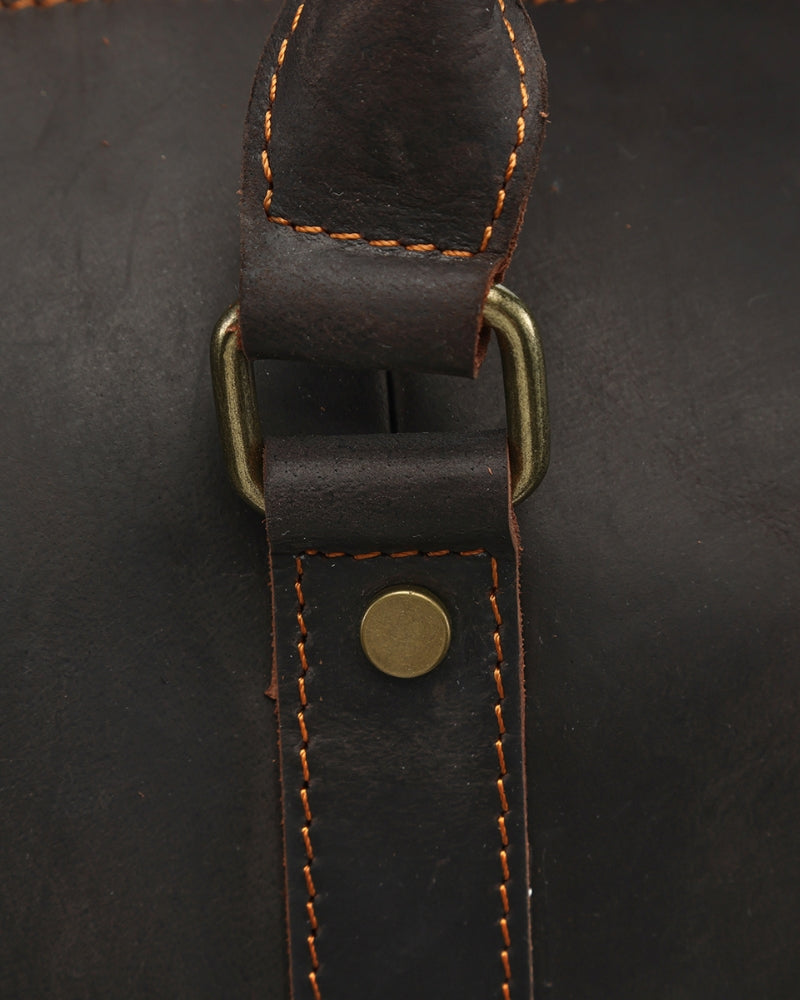 Montague Lær Duffle