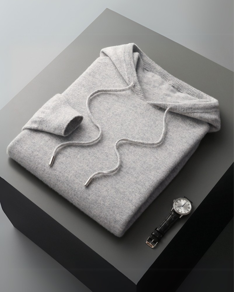 100% Kasjmir Hoodie