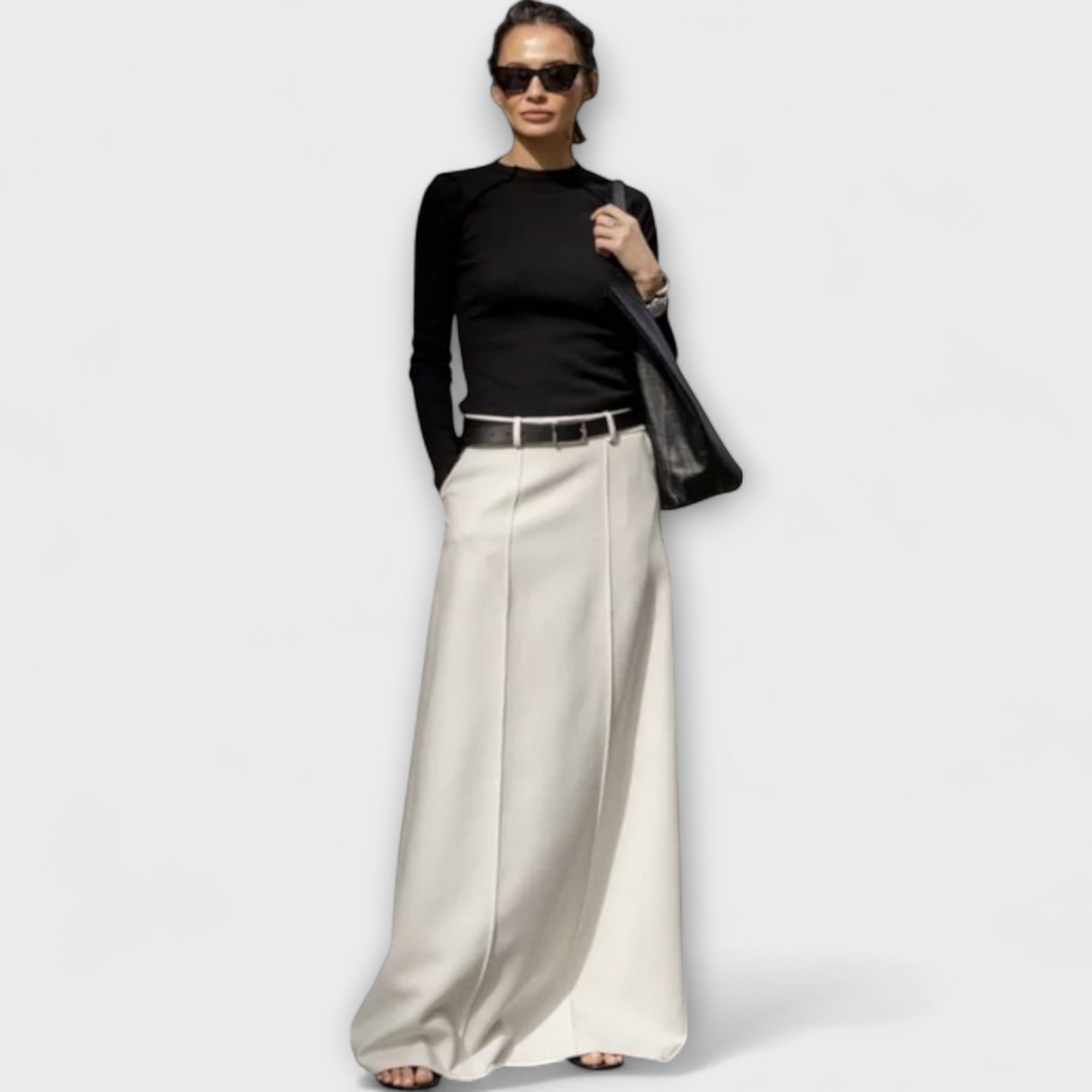 Emma - H-Linje Skjørt med Moderne Urban Stil