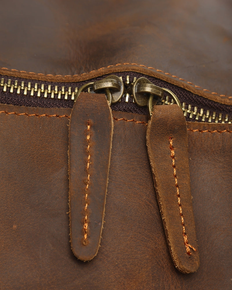 Montague Lær Duffle