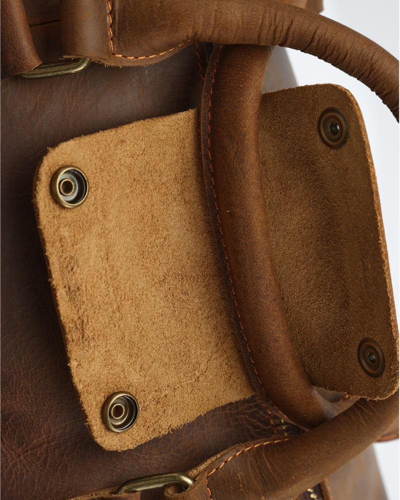 Montague Lær Duffle