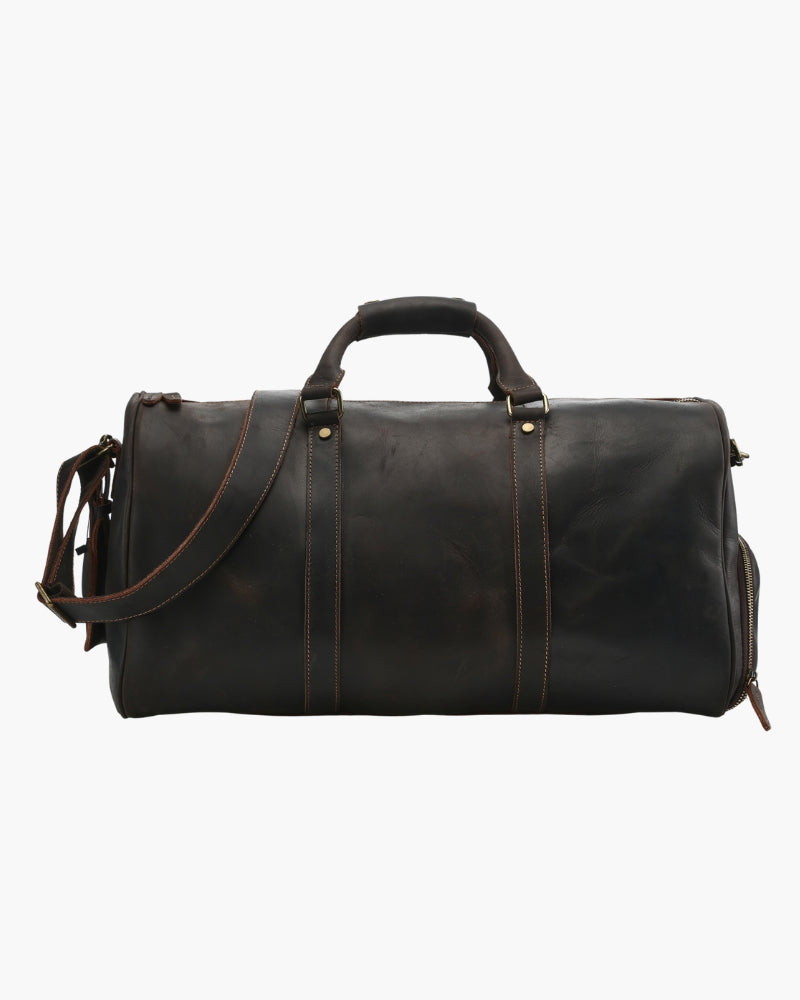 Montague Lær Duffle