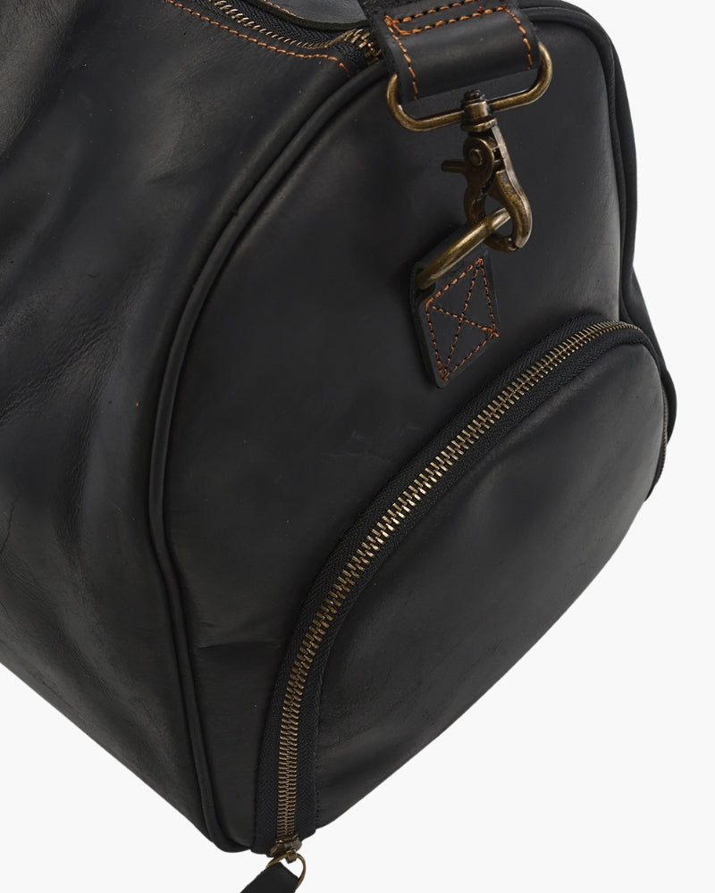 Montague Lær Duffle
