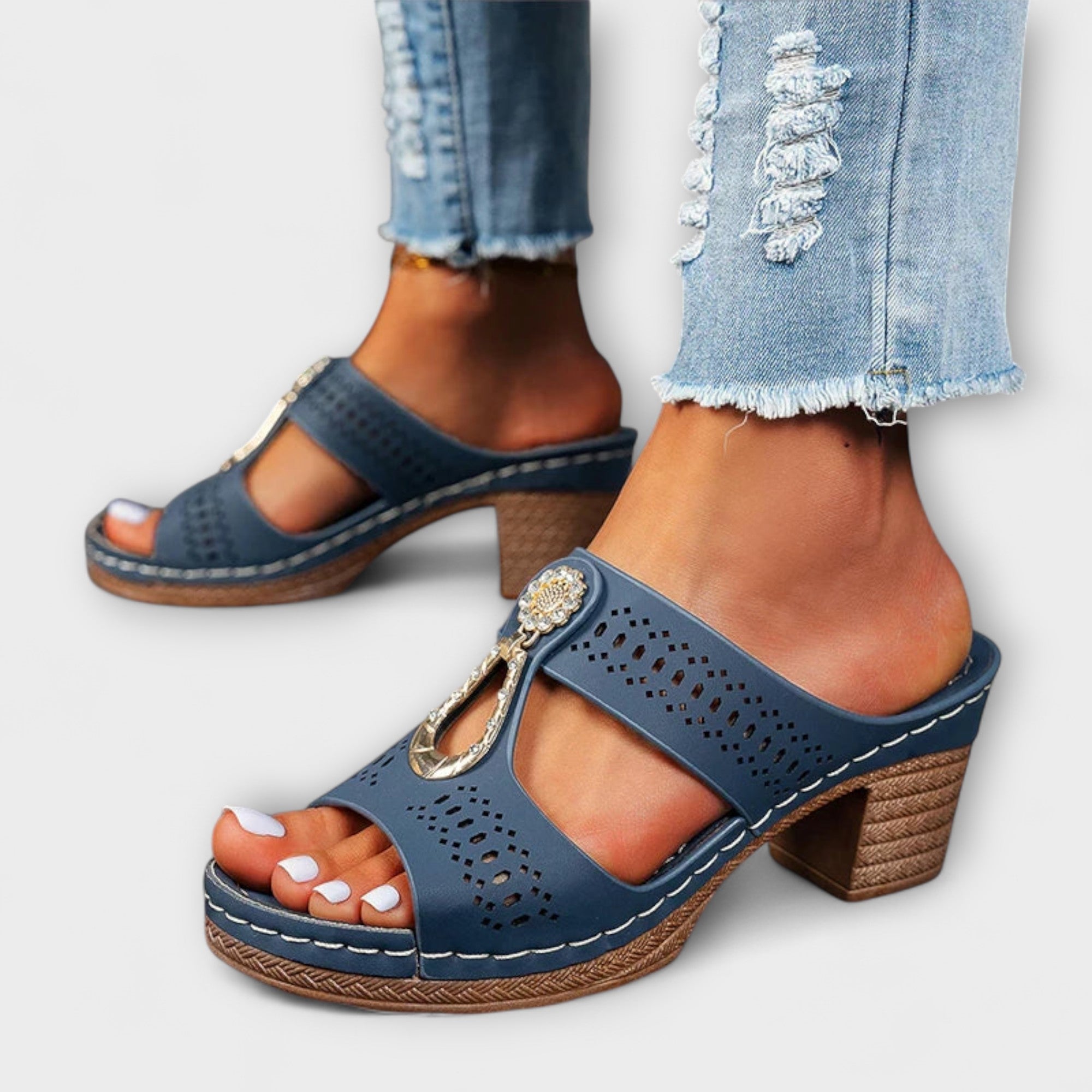 Maria - Stilige og Komfortable Ortopediske Sandaler