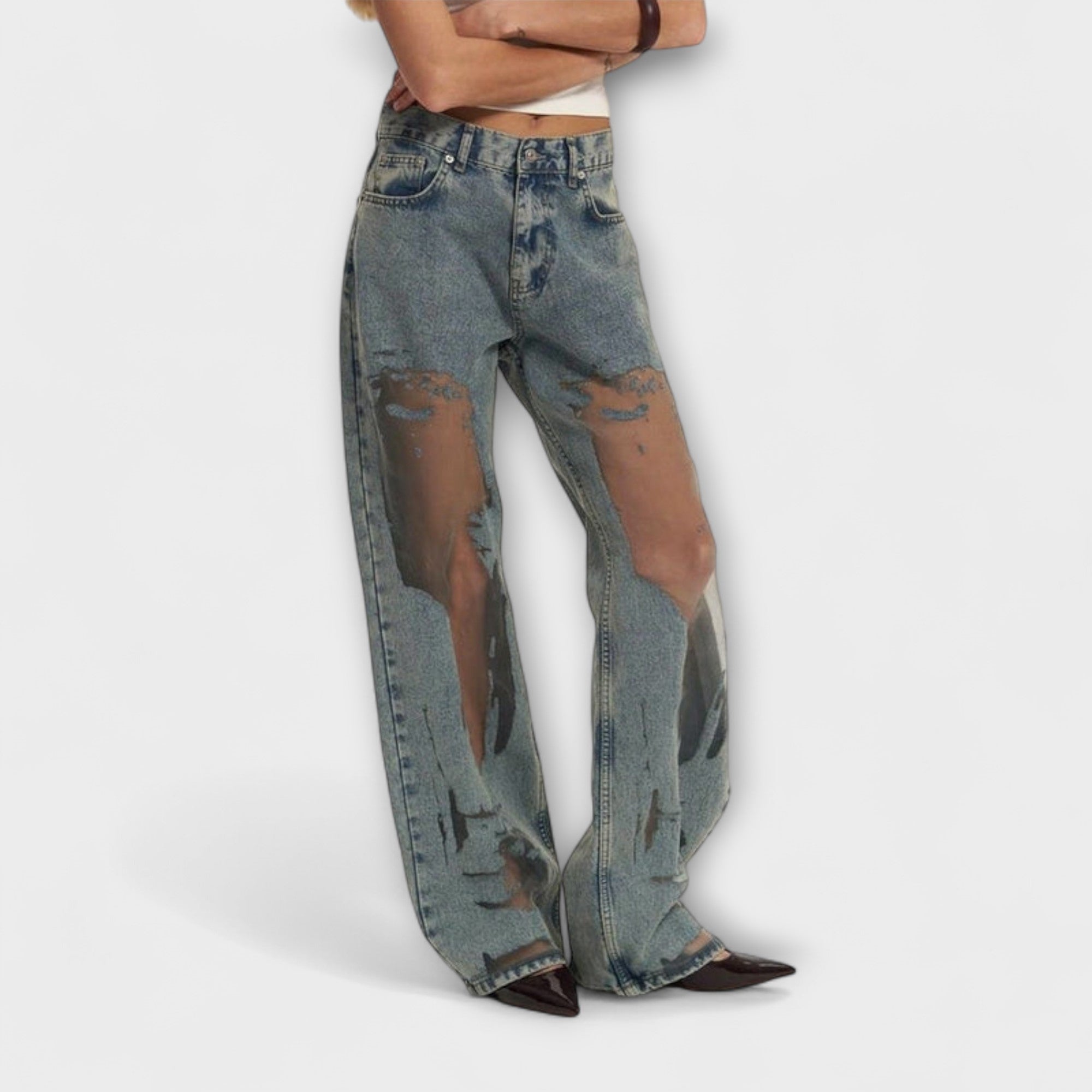 Rayne - Trixie Klare Blå Denim Jeans