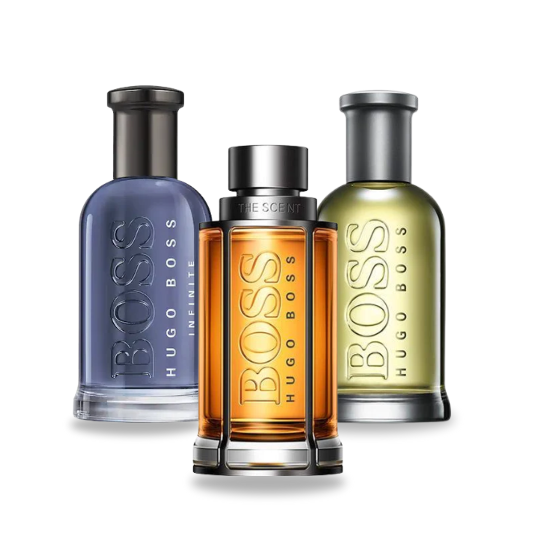 3 Parfyme kombinasjon - Boss Bottled Infinite, Boss The Scent og Boss Bottled