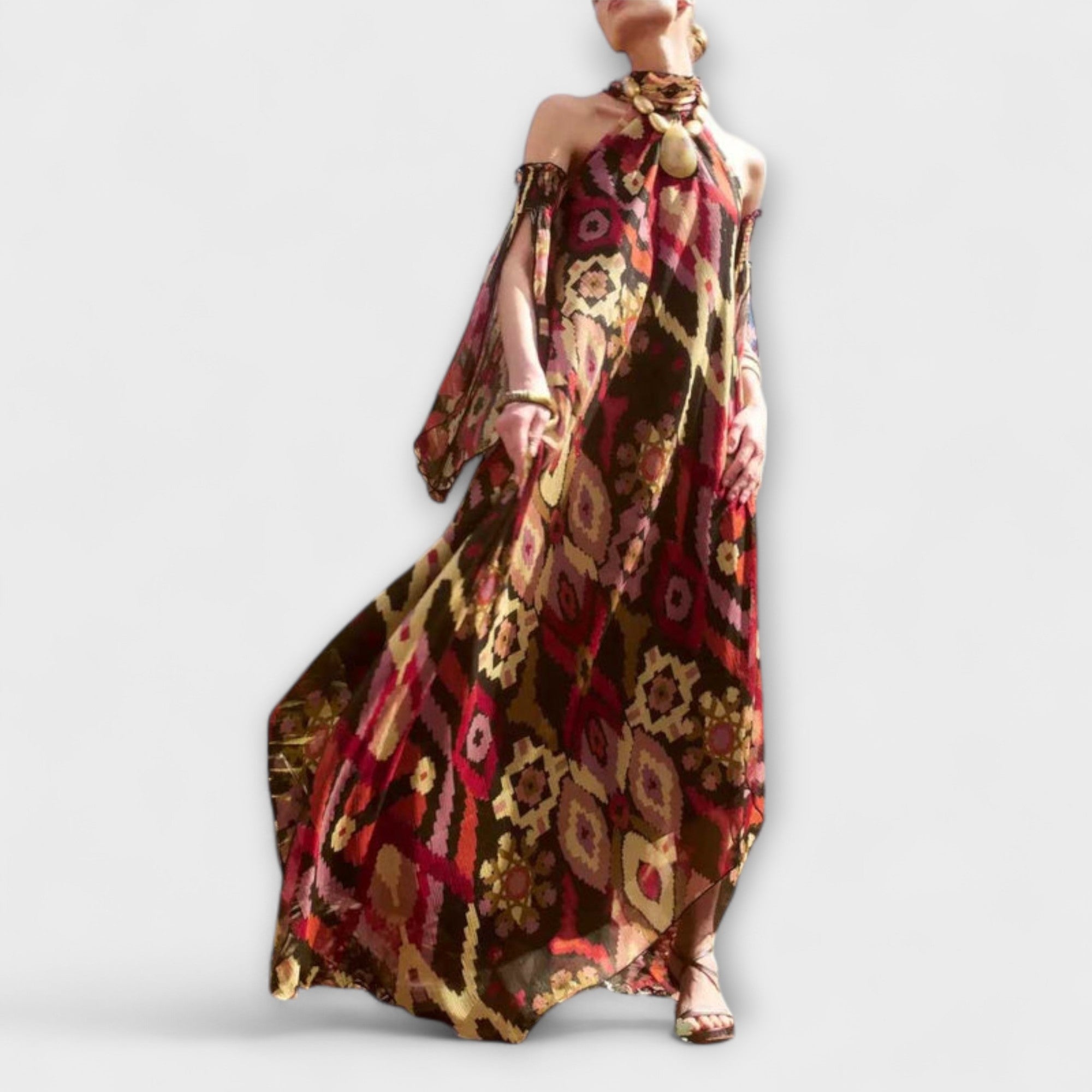 Monroe - Bohemsk-inspirert Maxi Kjole