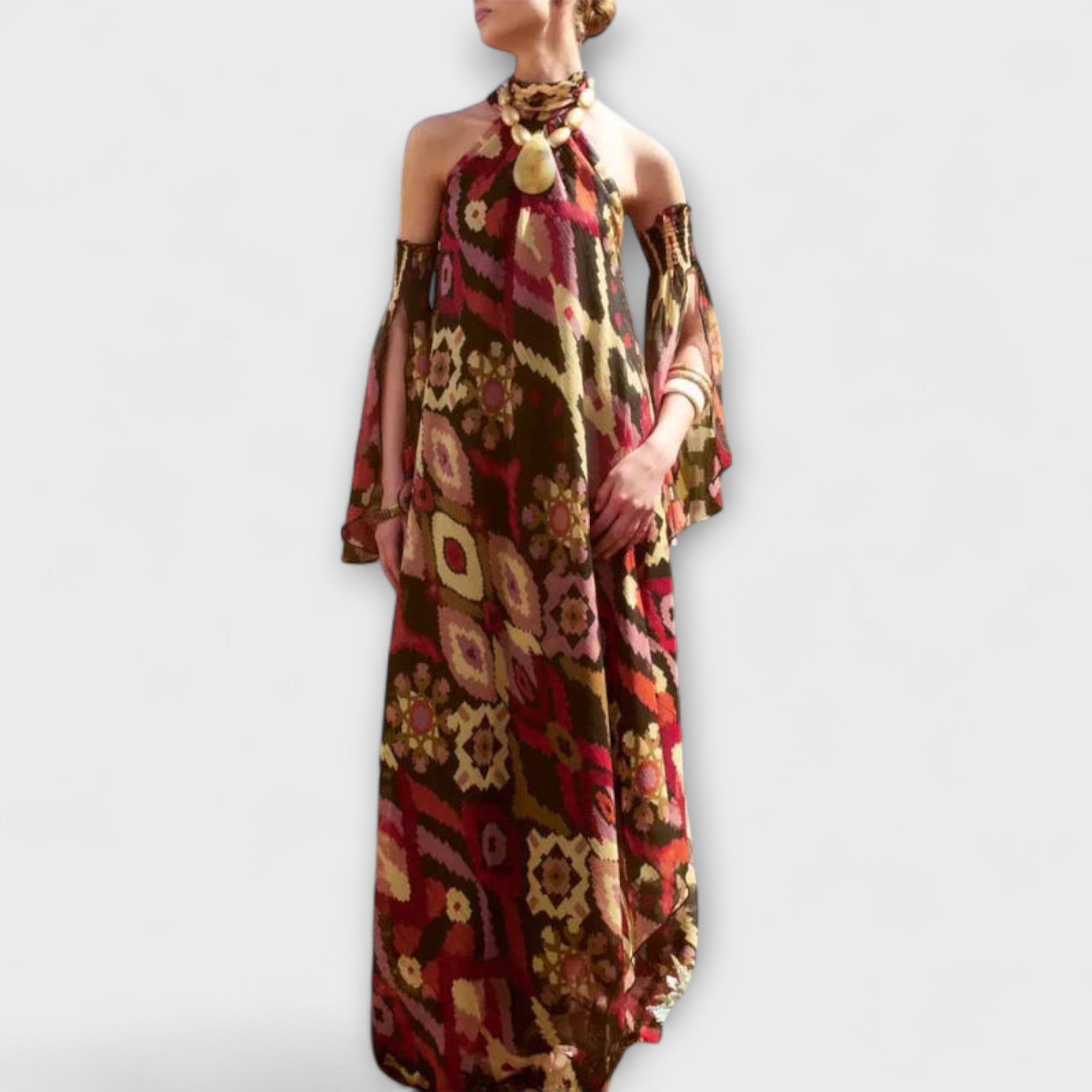 Monroe - Bohemsk-inspirert Maxi Kjole
