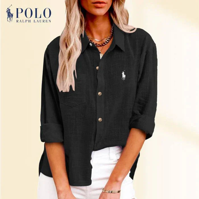 R. Lauren Dame Polo Skjorte