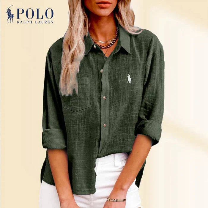 R. Lauren Dame Polo Skjorte