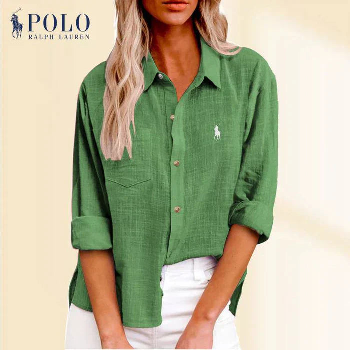 R. Lauren Dame Polo Skjorte