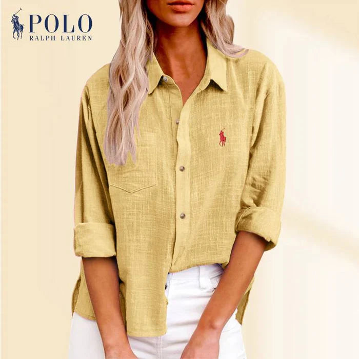 R. Lauren Dame Polo Skjorte
