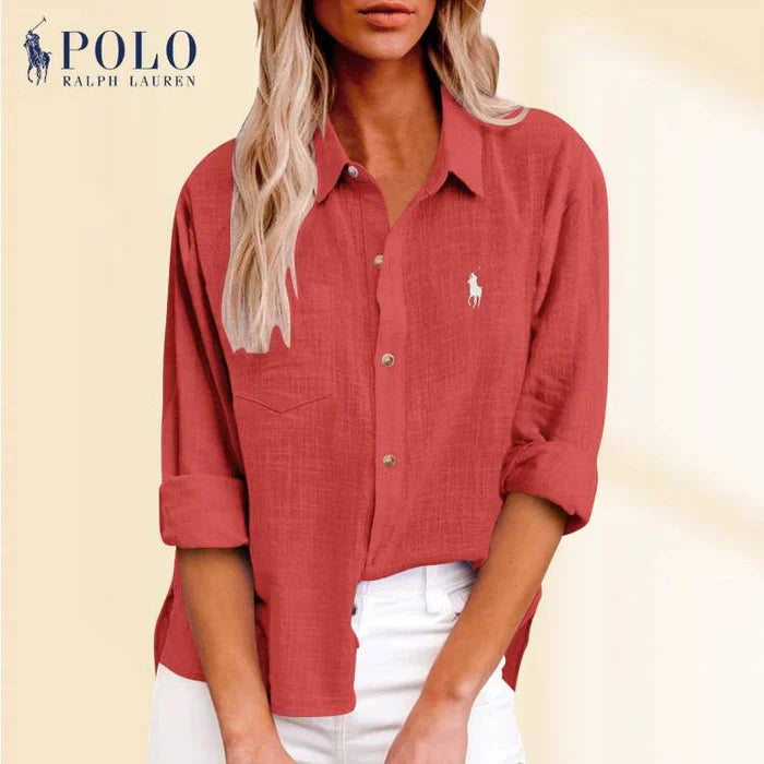 R. Lauren Dame Polo Skjorte
