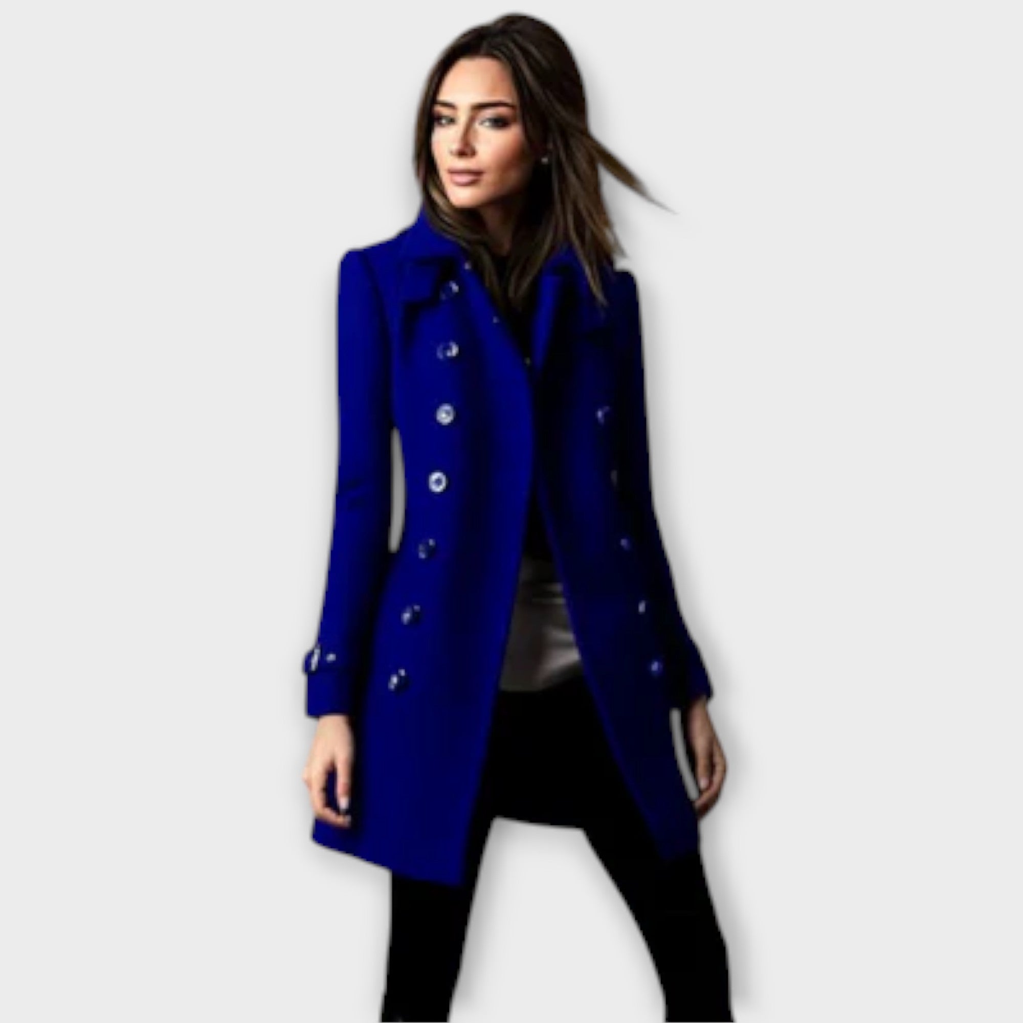 Linda - Dobbeltradet Trench Coat