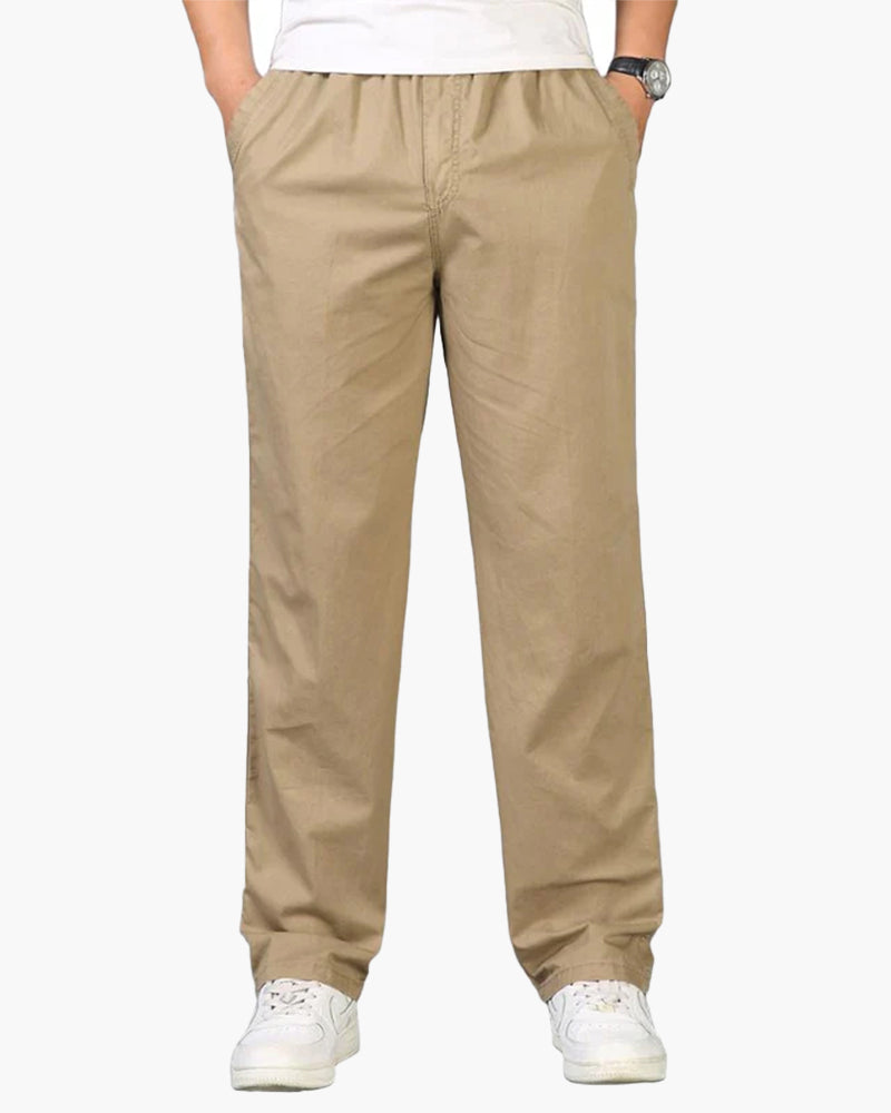 Capri Bomull Pantalon