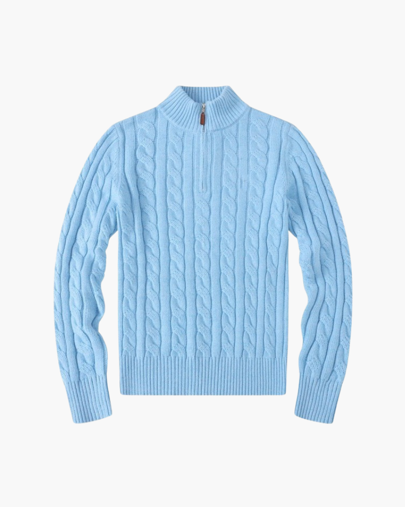 Dames Verbier Half Zip Genser