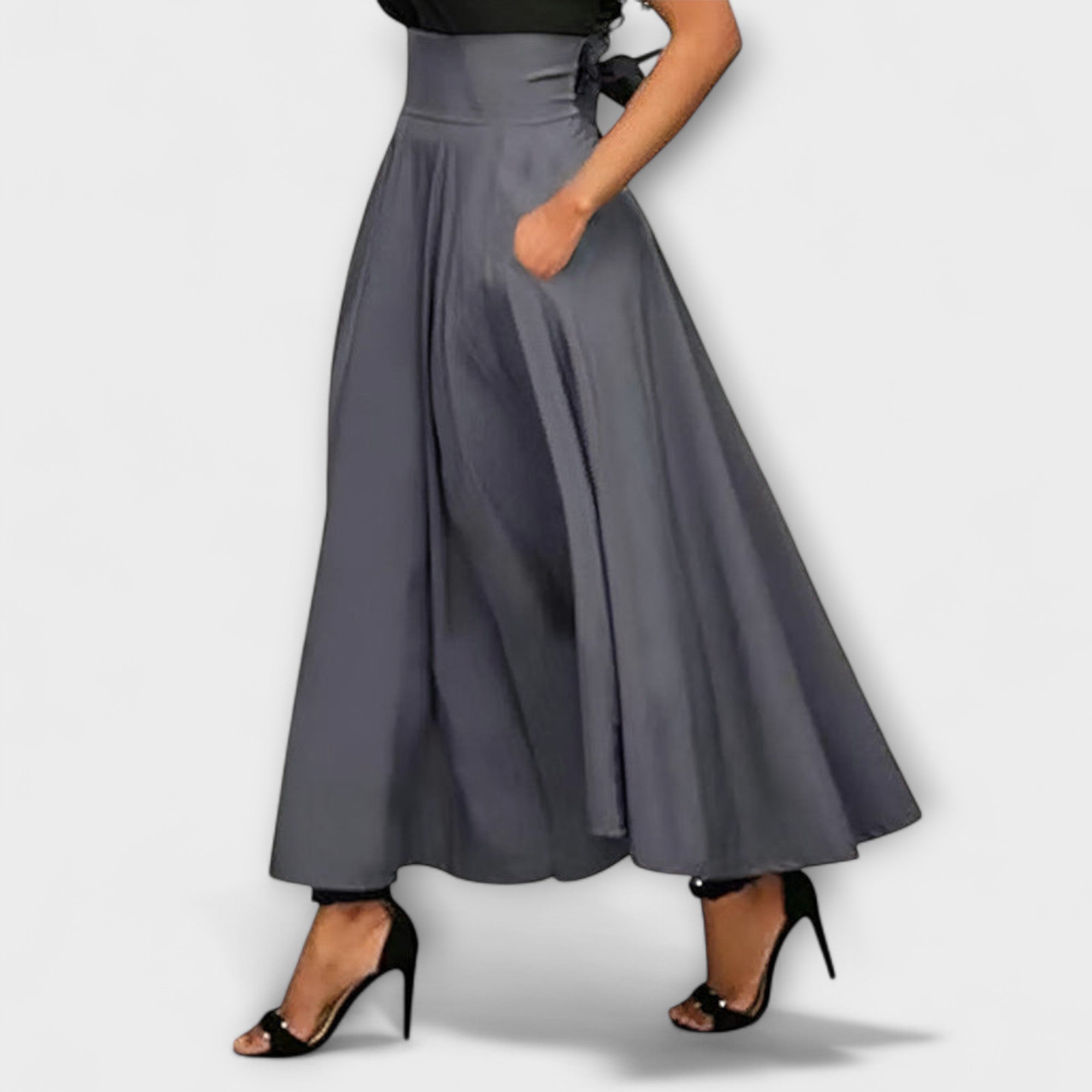 Luitgard - Elegant Maxi Skjørt i Chic Stil