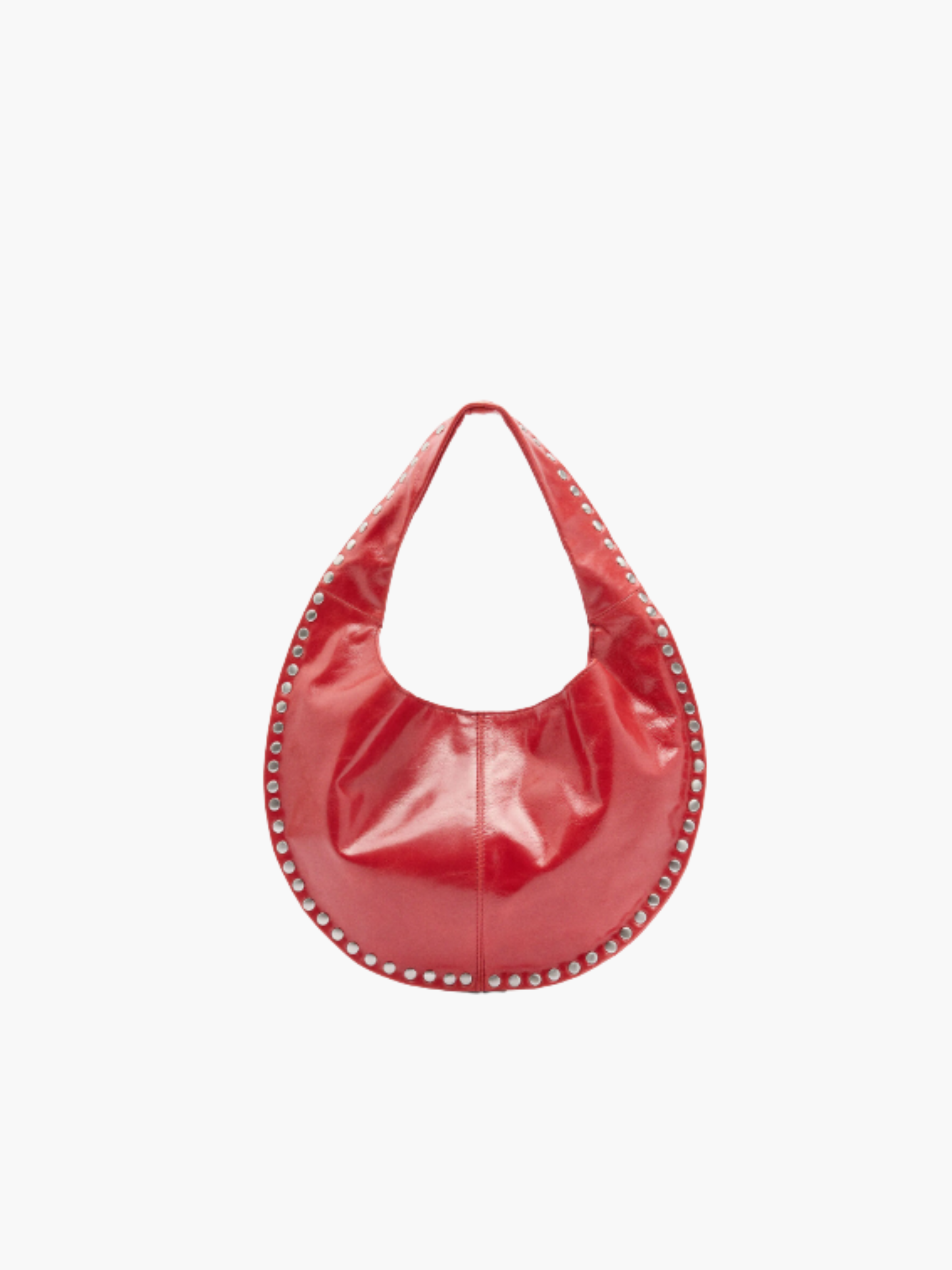 Ember Spiked Skinn Hobo Bag