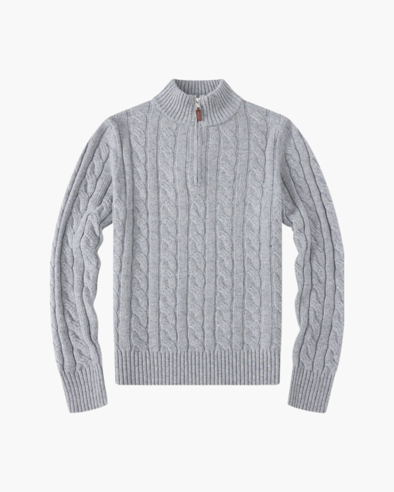 Dames Verbier Half Zip Genser
