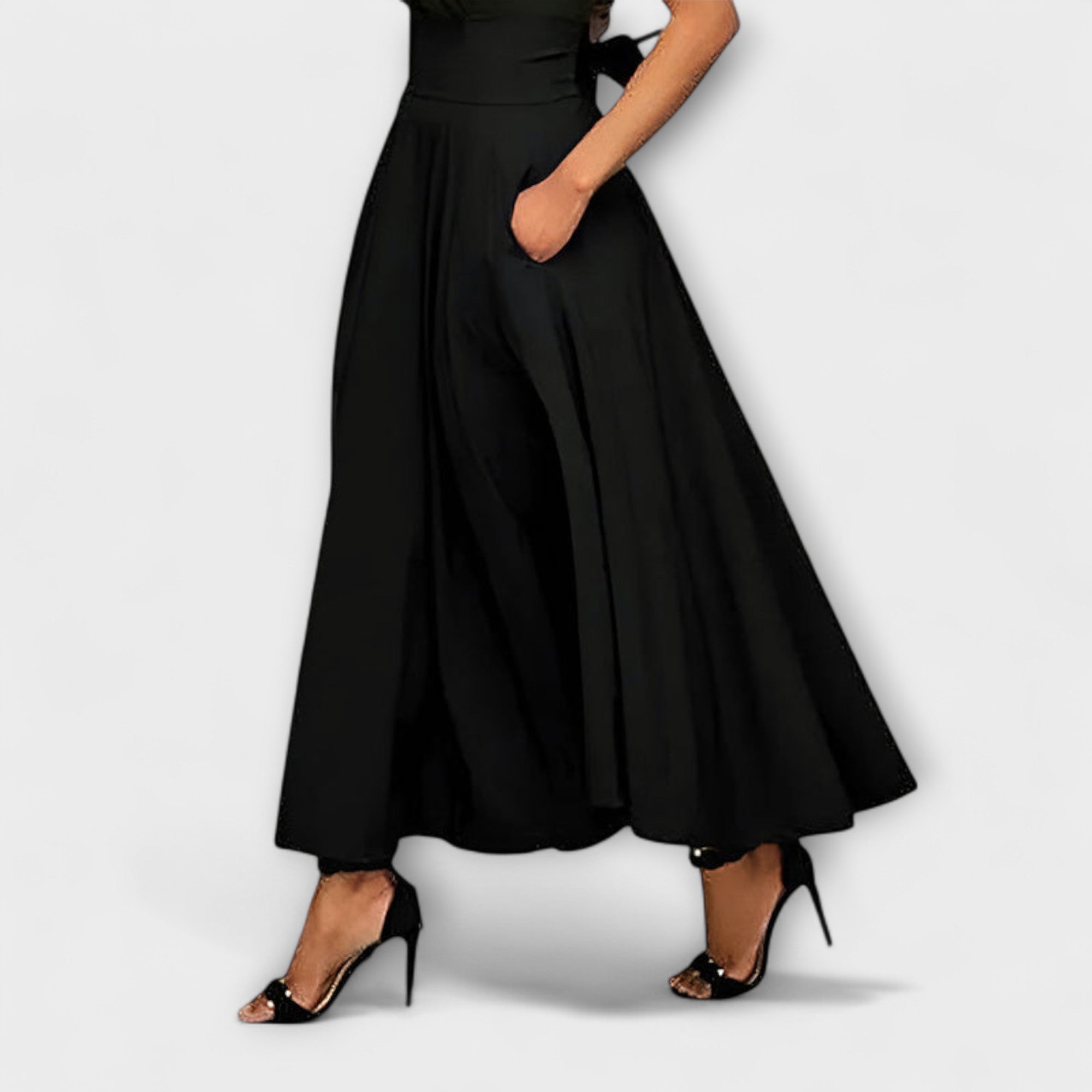 Luitgard - Elegant Maxi Skjørt i Chic Stil