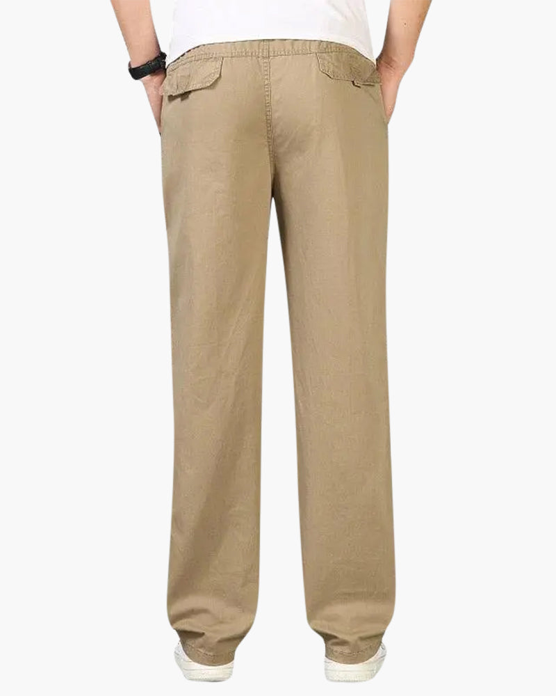 Capri Bomull Pantalon