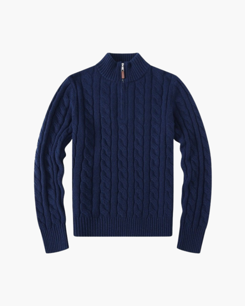 Dames Verbier Half Zip Genser