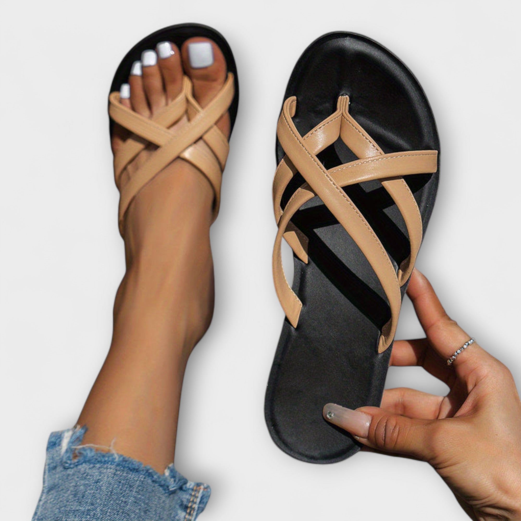 Eden - Fargerike Sandal Sklippere