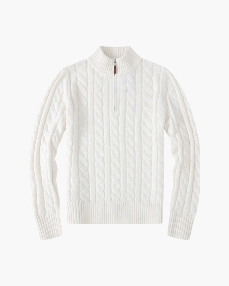 Dames Verbier Half Zip Genser
