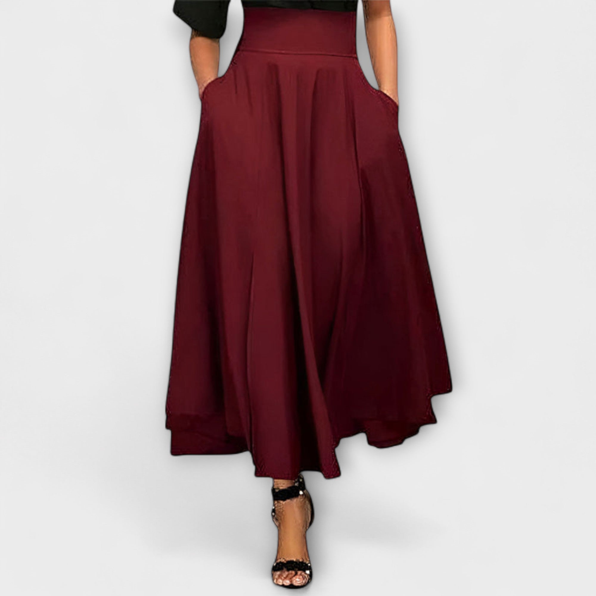 Luitgard - Elegant Maxi Skjørt i Chic Stil