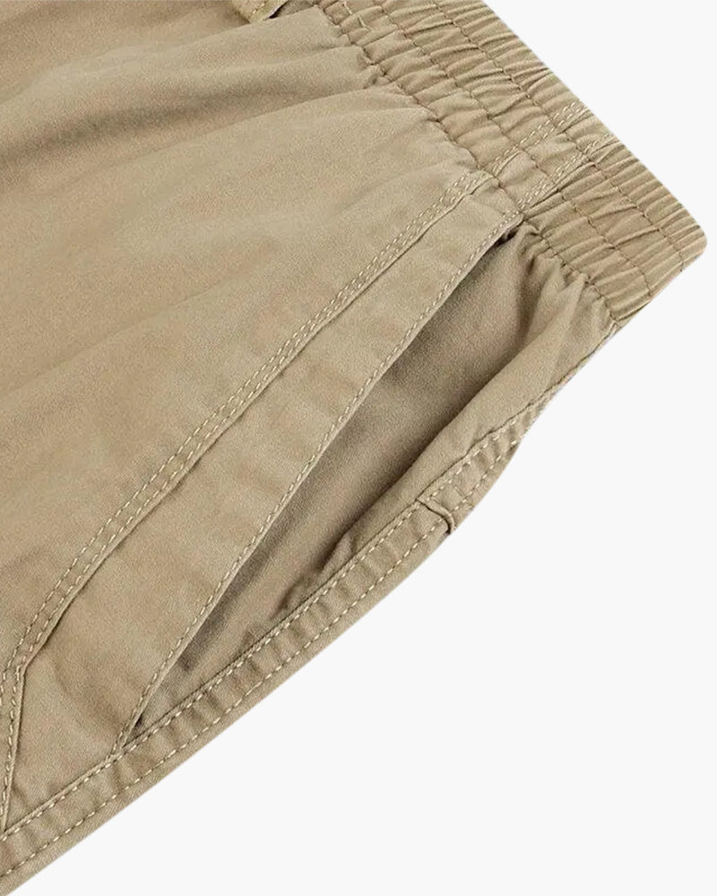Capri Bomull Pantalon