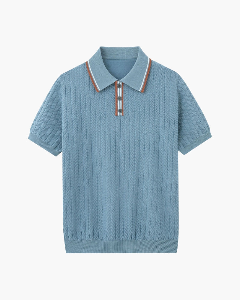 Ashford Strikket Polo