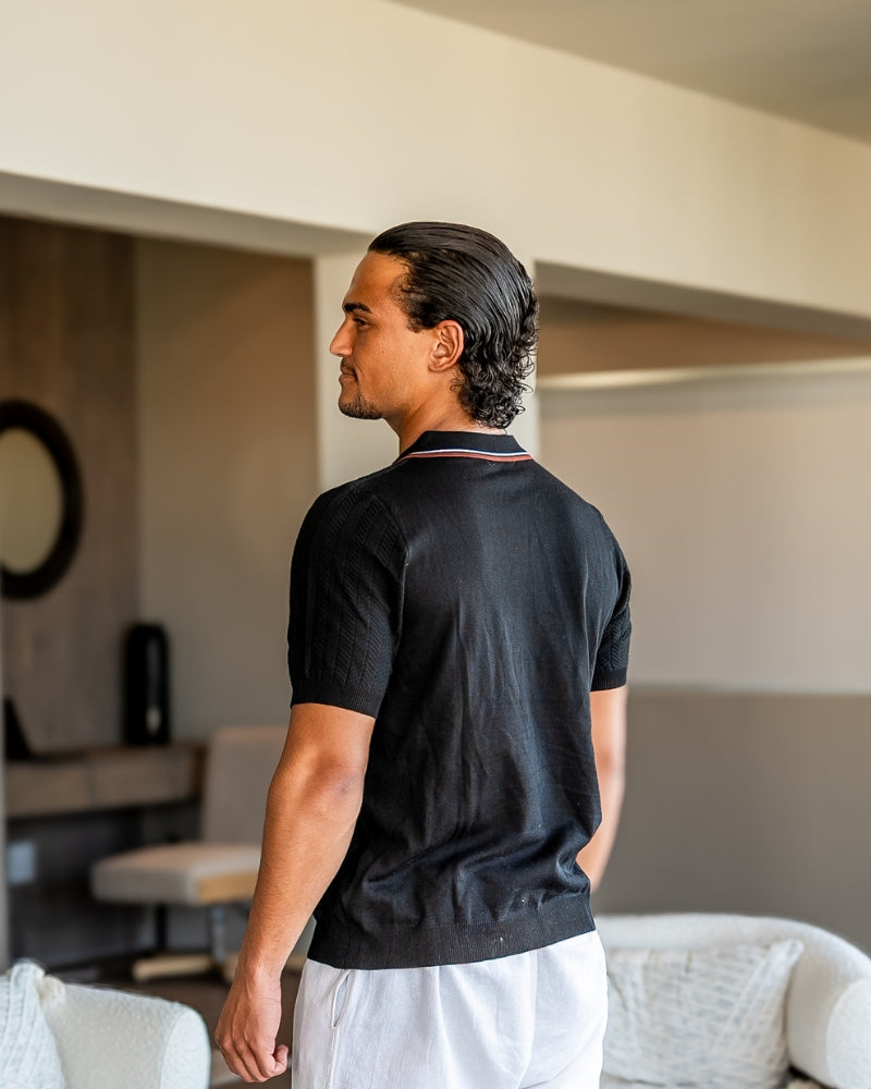 Ashford Strikket Polo