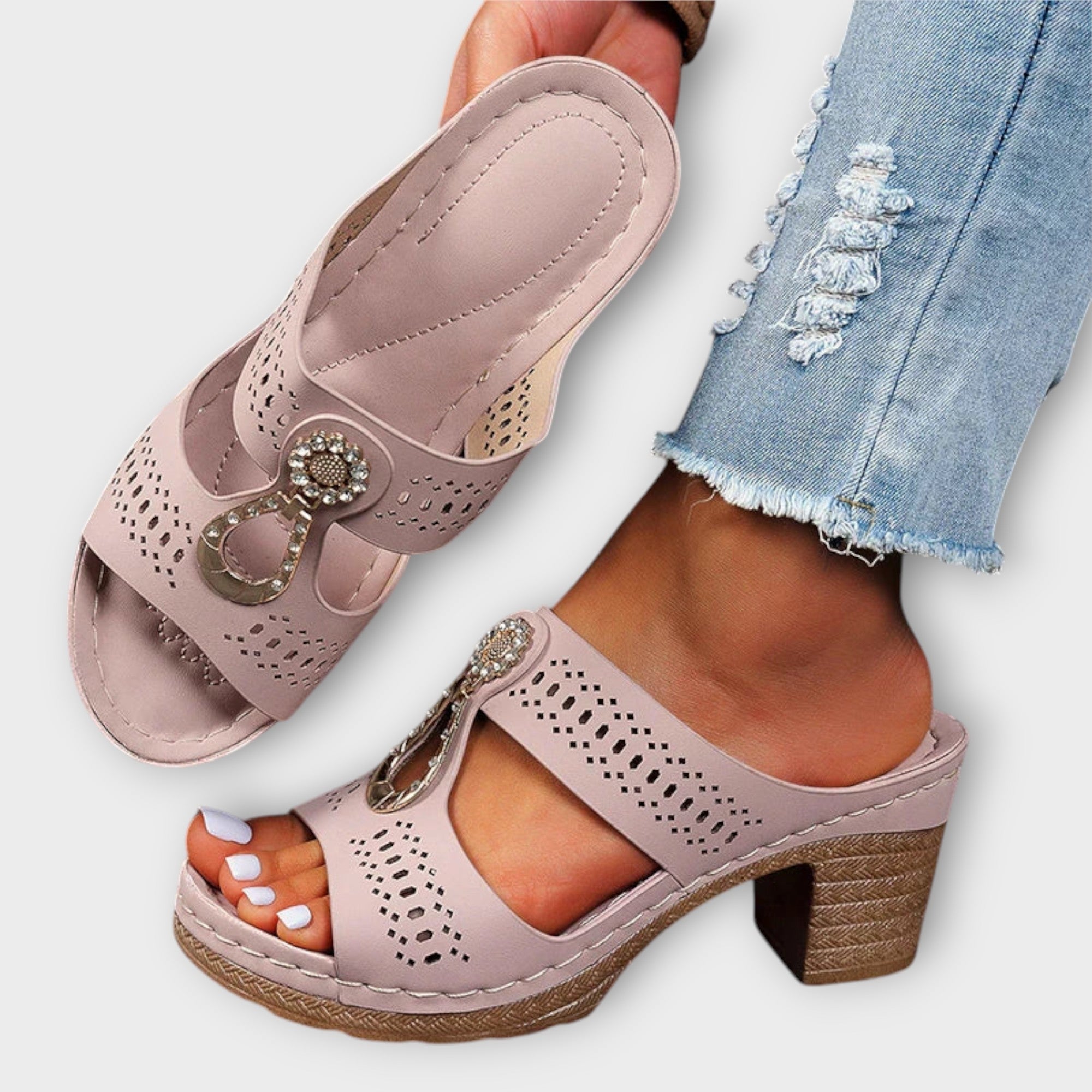 Maria - Stilige og Komfortable Ortopediske Sandaler