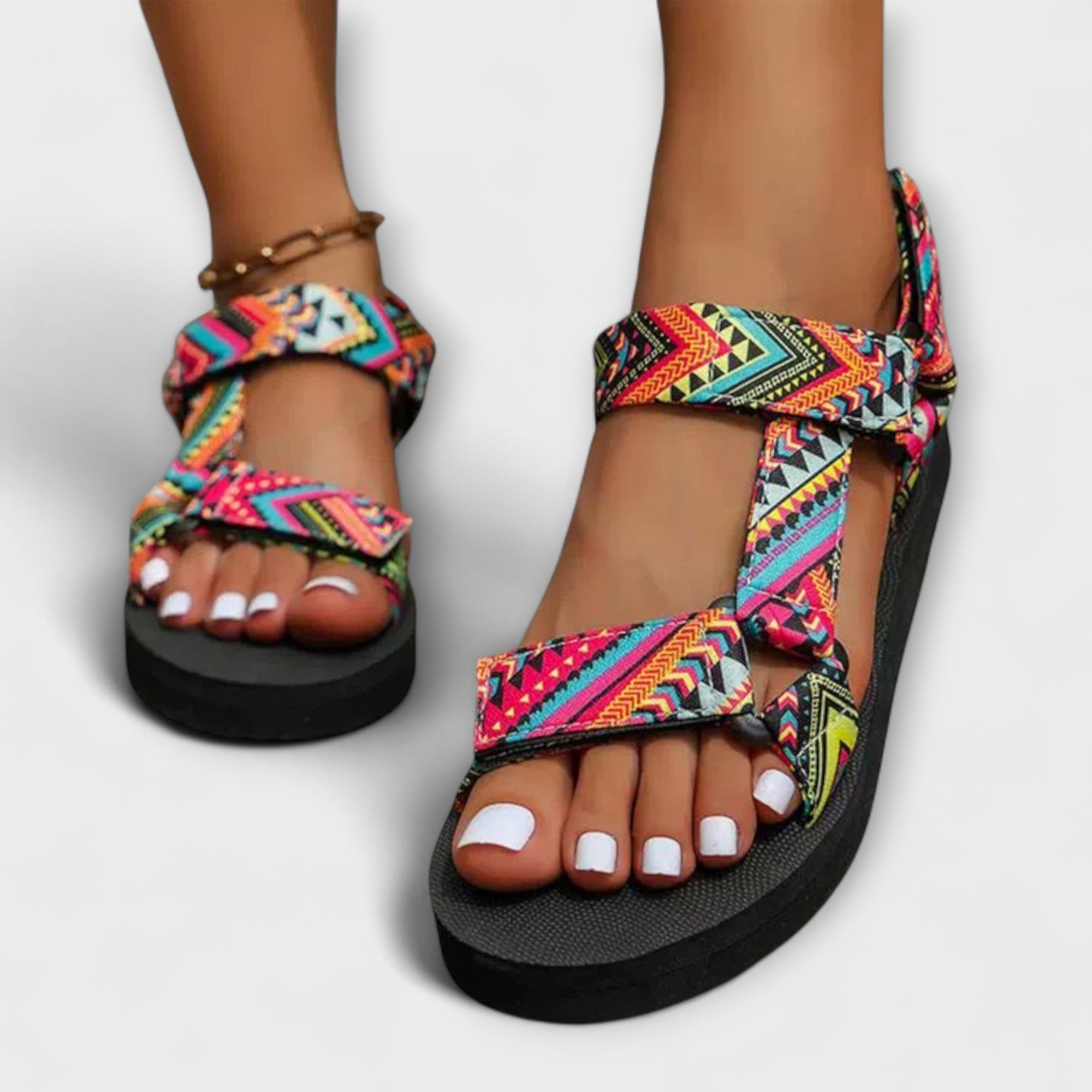 Sommer Flate Kvinne Sandaler Laget av Hamp Tau
