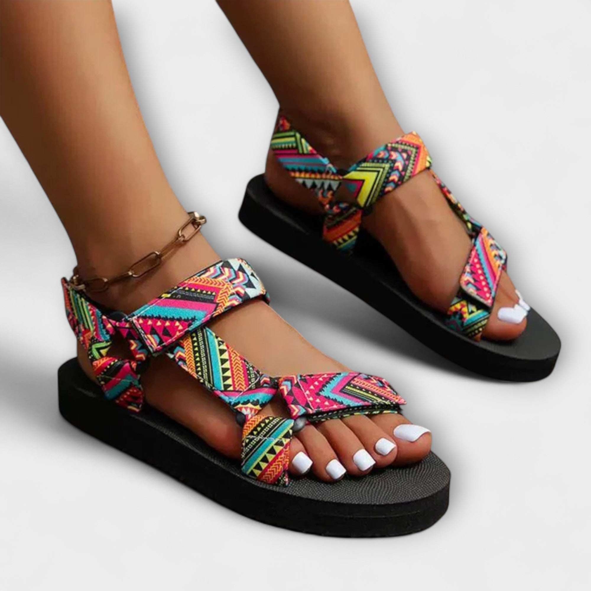 Sommer Flate Kvinne Sandaler Laget av Hamp Tau