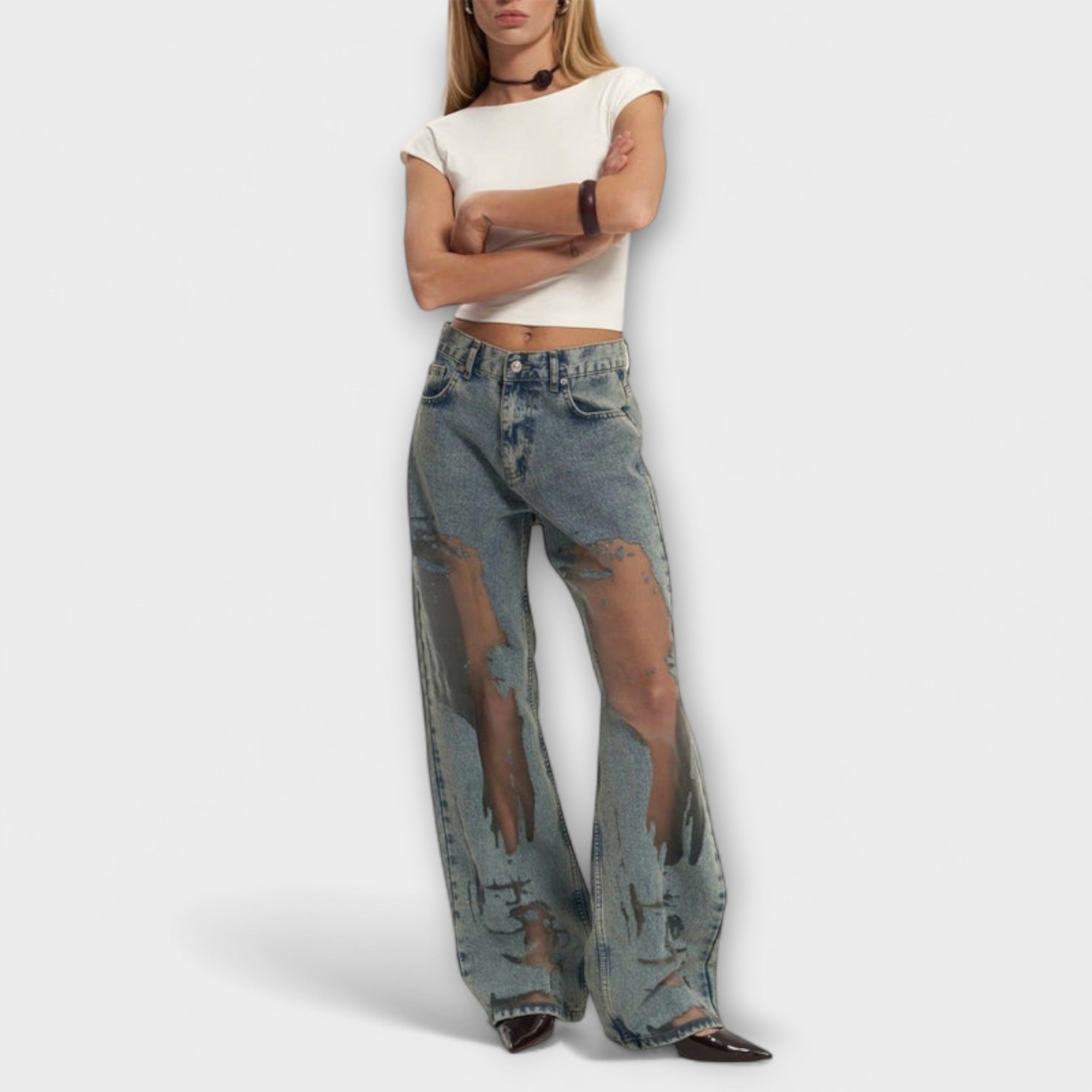 Rayne - Trixie Klare Blå Denim Jeans