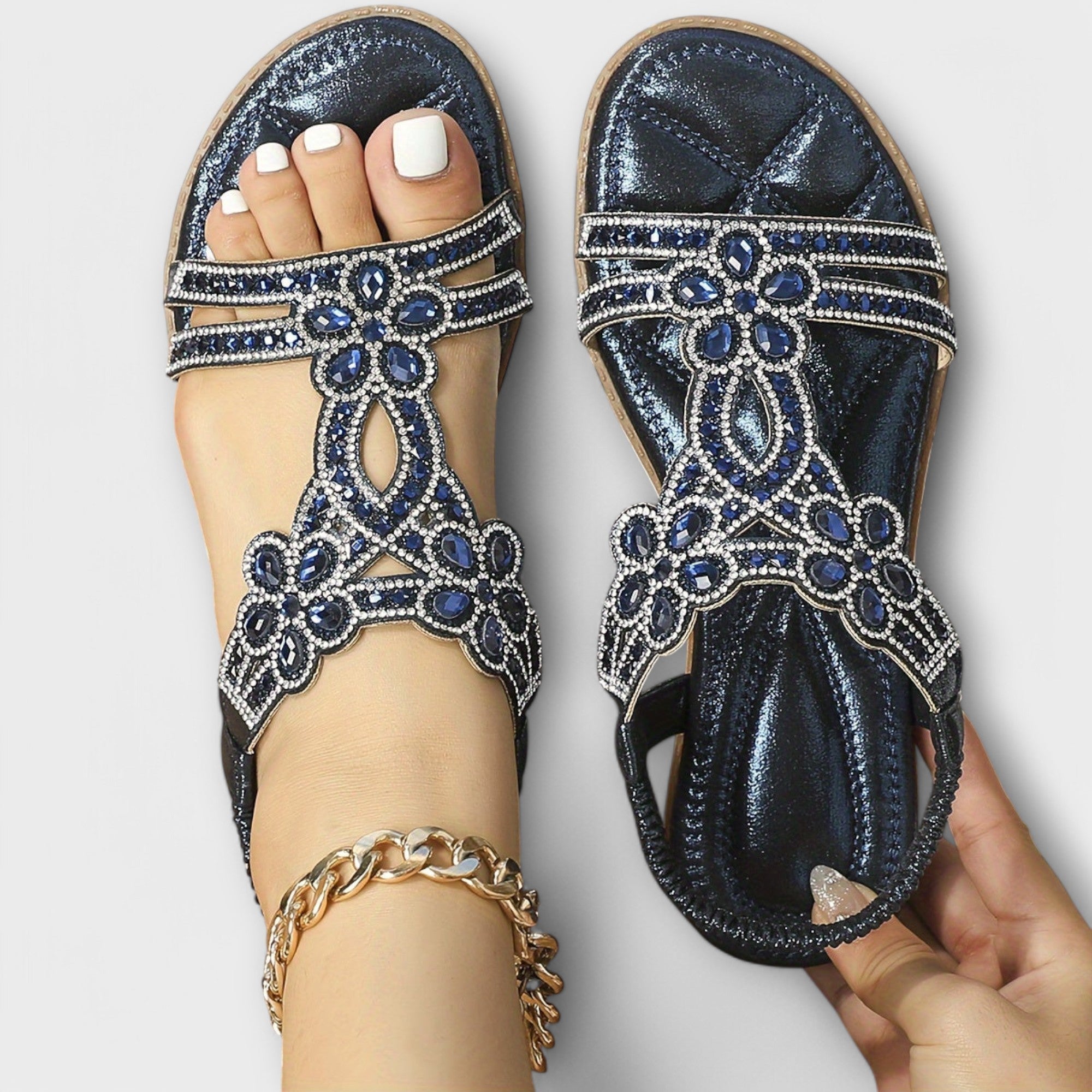Rosalie - Ortopediske Sandaler i Boho Stil