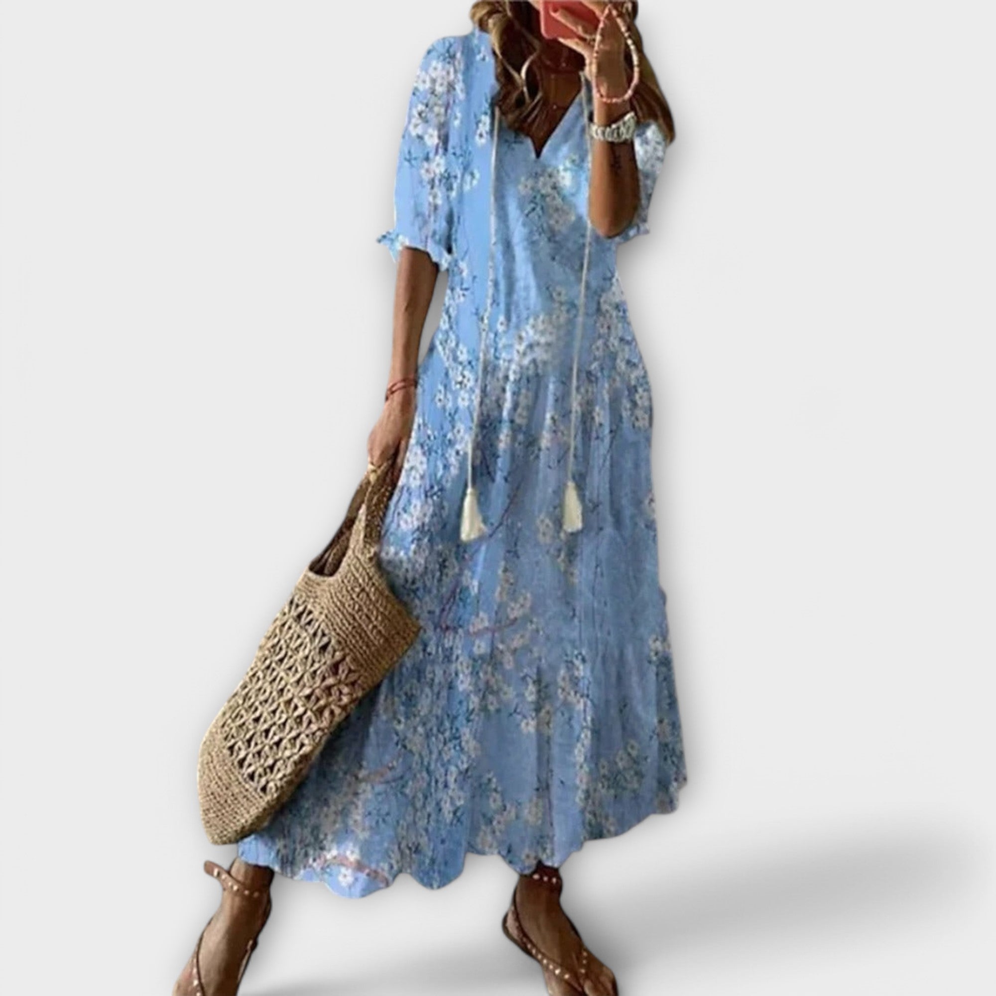 Bettina - Bohemsk Maxikjole